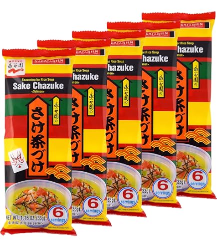 Amazon.com : Sake Chazuke (Rice Soup Seasoning Salmon Flavore